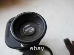 ORIGINAL WW2 GERMAN ARMY WSS elite TROOPS 6X30 bmk + DIENSTGLAS BINOCULARS