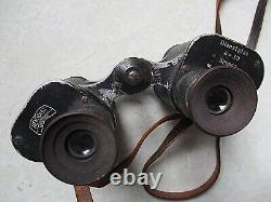 ORIGINAL WW2 GERMAN ARMY WSS elite TROOPS 6X30 hensoldt DIENSTGLAS BINOCULARS