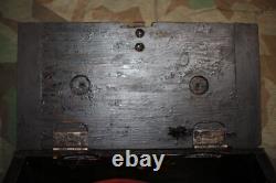 ORIGINAL WW2 GERMAN Kart. S. J. G. 33 15 CM SHELL WOODEN AMMO BOX 1944 OSTFRONT