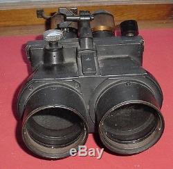 Original Wwii German Military Panzer Flak Binoculars 10 X 80 Dkl Optics