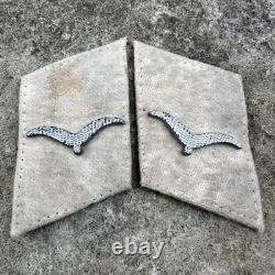 ORIGINAL WWII WW2 German Luftwaffe Hermann Göring Ground Troops Collar Tabs