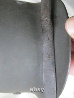 ORIGINAL genuine WW2 GERMAN WH ARMY m42 HELMET HKP62 4257 = 1944 & CHIN STRAP