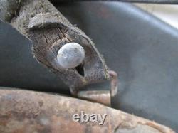 ORIGINAL genuine WW2 GERMAN WH ARMY m42 HELMET HKP62 4257 = 1944 & CHIN STRAP