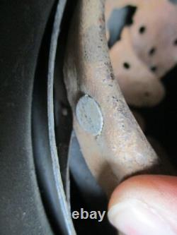 ORIGINAL genuine WW2 GERMAN WH ARMY m42 HELMET HKP62 4257 = 1944 & CHIN STRAP