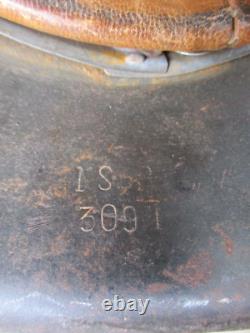 ORIGINAL genuine WW2 GERMAN WH ARMY m42 former SINGLE DECAL HELMET NS68