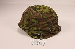 Oak A Original Material German WW2 Waffen XX Elite Helmet Cover WWII Germany