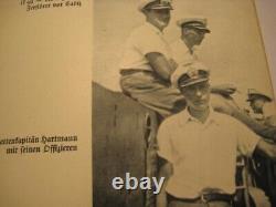 Old German original Book from submarine commander Günther Prien 1939 WW II book