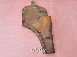 Old Military Wwii Original German Pistol Pp Ppk Leather Oficer Pistol Holder