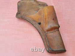 Old Military Wwii Original German Pistol Pp Ppk Leather Oficer Pistol Holder