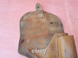 Old Military Wwii Original German Pistol Pp Ppk Leather Oficer Pistol Holder