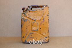 Old Vintage German Military Wehrmacht Jerry Can Gas Fuel Container WWII WW2 1943