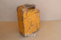 Old Vintage German Military Wehrmacht Jerry Can Gas Fuel Container WWII WW2 1943