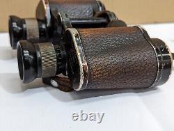 Old Vintage WW2 Original German 6x30 Dienstglas Binoculars. CARL ZEISS JENA