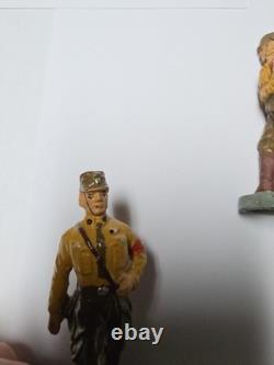 Original 1930s Elastolin Ww2 German Brown Shirts