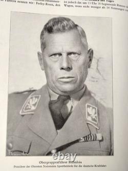 Original 1934 F1 German Grand Prix Nürburgring First WW2 Nazi Silver Arrows Race