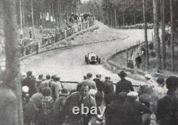 Original 1934 F1 German Grand Prix Nürburgring First WW2 Nazi Silver Arrows Race