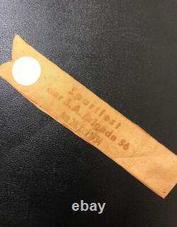 Original 1934 German Sturmabteilung SA Brigade 56 Sportsfest Ribbon 1934 WW2