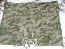 Original 1940 dated WW2 GERMAN ARMY HEER WH splinter TARN CAMO zelt ZELTBHAN