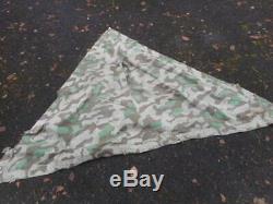 Original 1940 dated WW2 GERMAN ARMY HEER WH splinter TARN CAMO zelt ZELTBHAN