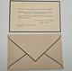 Original 1941 WW2 German Mourning Card & Envelope Assistenzarzt Dr. E. Lange