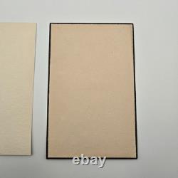 Original 1941 WW2 German Mourning Card & Envelope Assistenzarzt Dr. E. Lange