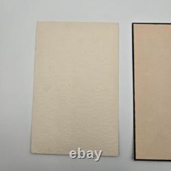 Original 1941 WW2 German Mourning Card & Envelope Assistenzarzt Dr. E. Lange