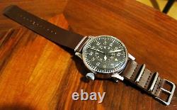 Original Big LACO 1940 B-UHR WWII German Luftwaffe Pilot / Aviator Wrist Watch