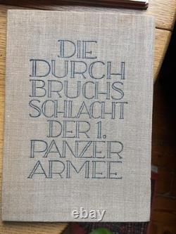 Original Die Durch Bruchs Schlacht Der 1. Panzer Armee. Hube. WWII, Germany