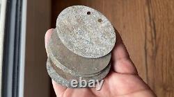 Original Empty WW2 German Military Dog Tags 5 pcs