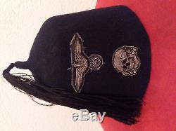Original German Hat From Ww2 With Symbols
