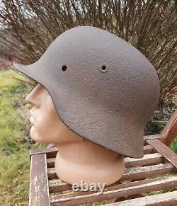 Original German Helmet M40 Relic of Battlefield WW2 World War 2