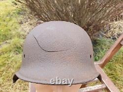 Original German Helmet M40 Relic of Battlefield WW2 World War 2