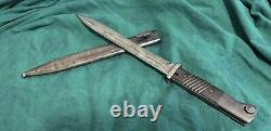 Original German K98 WWII Bayonet W / Scabbard