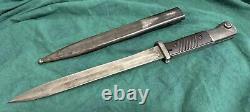 Original German K98 WWII Bayonet W / Scabbard