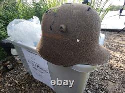 Original German M16/M17 Helmet WW1/WW2 as found please see pics interesting item Original German M16/M17 Helmet WW1/WW2 as found please see pics interesting item
