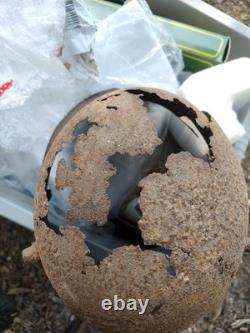 Original German M16/M17 Helmet WW1/WW2 as found please see pics interesting item
