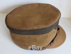 Original German WW 2 Brown Hat Kepi