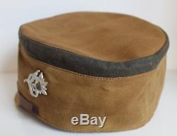 Original German WW 2 Brown Hat Kepi