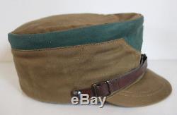 Original German WW 2 Brown Hat Kepi Gruppe Thüringen