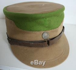Original German WW 2 Brown Hat Kepi Gruppe Thüringen
