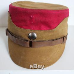 Original German WW 2 Brown Hat Kepi Mannschaft