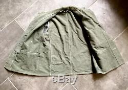 Original German WW 2 Drillich Field Jacket