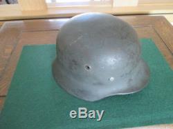 Original German WW 2 single decal helmet