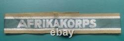 Original German WW2 Afrikakorps Cuff Title Armelband