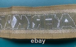 Original German WW2 Afrikakorps Cuff Title Armelband