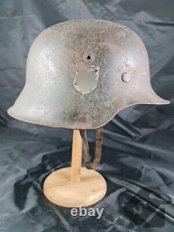 Original German WW2 EF WSS M42 Helmet
