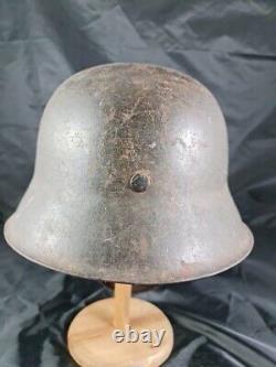 Original German WW2 EF WSS M42 Helmet