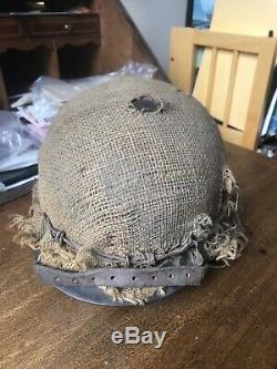 Original German WW2 M40 Kiegsmarine Helmet