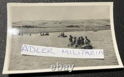 Original German WW2 Photos Combat Tank Destruction Don Wehrmacht Soldiers RARE