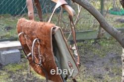 Original German WW2 Pony fur backpack Wehrmacht Tornister WH bag
